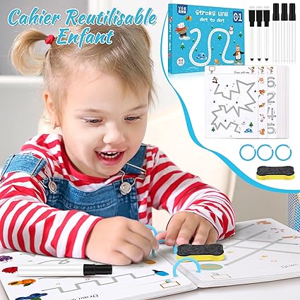 Kids Educational Learning Tracing Book