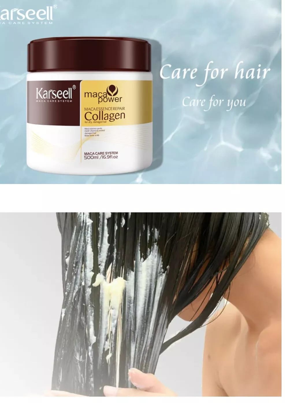 Karseell Maca Power Collagen Hair Mask 100ml (Pack of 2) mwa8y7-0i