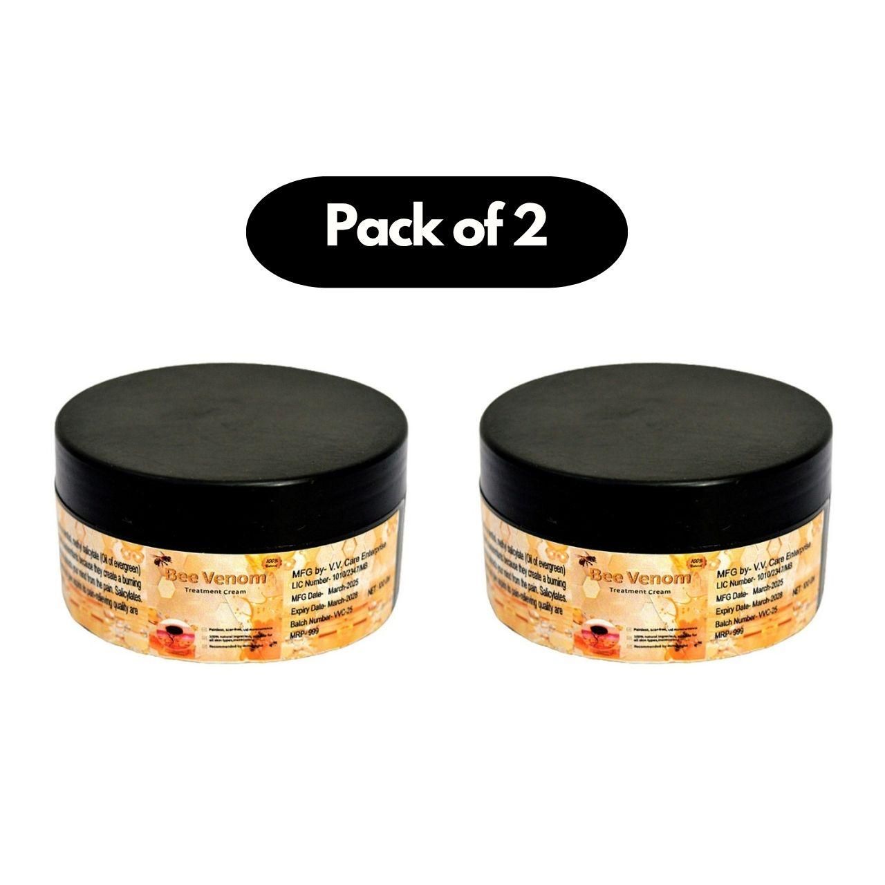 Bee Venom Skin Treatment Cream 100g (Pack of 2) mwa8y7-0i