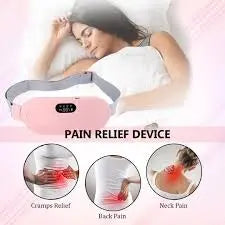 Period Pain Relief Heating Pad - Fast Heating Massage Pad Trendify Souq